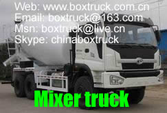 Mixer truck